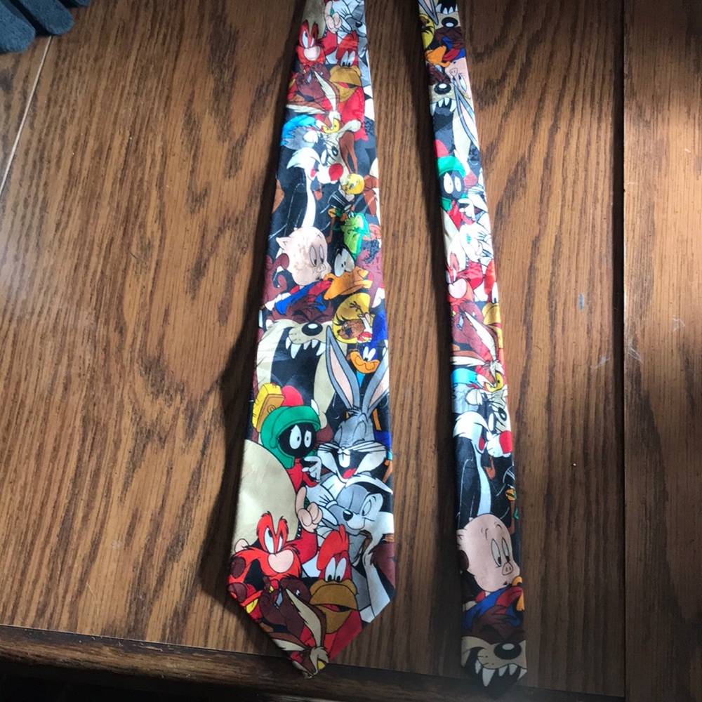 Men’s vintage Looney tunes tie